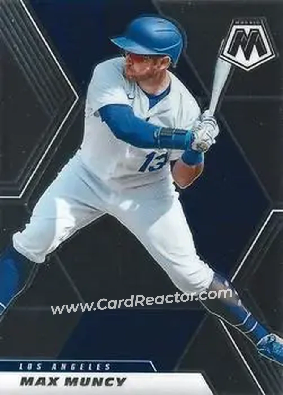 2021 Panini Mosaic #28 - Max Muncy - Los Angeles Dodgers - Front