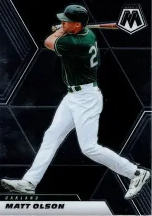2021 Panini Mosaic #30 - Matt Olson - Oakland Athletics