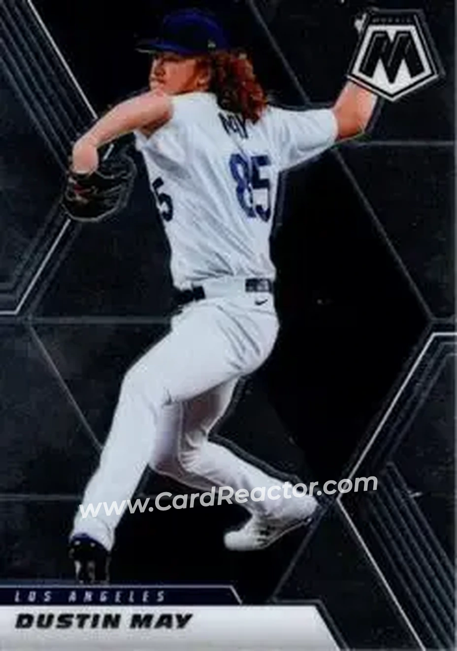 2021 Panini Mosaic #35 - Dustin May - Los Angeles Dodgers - Front