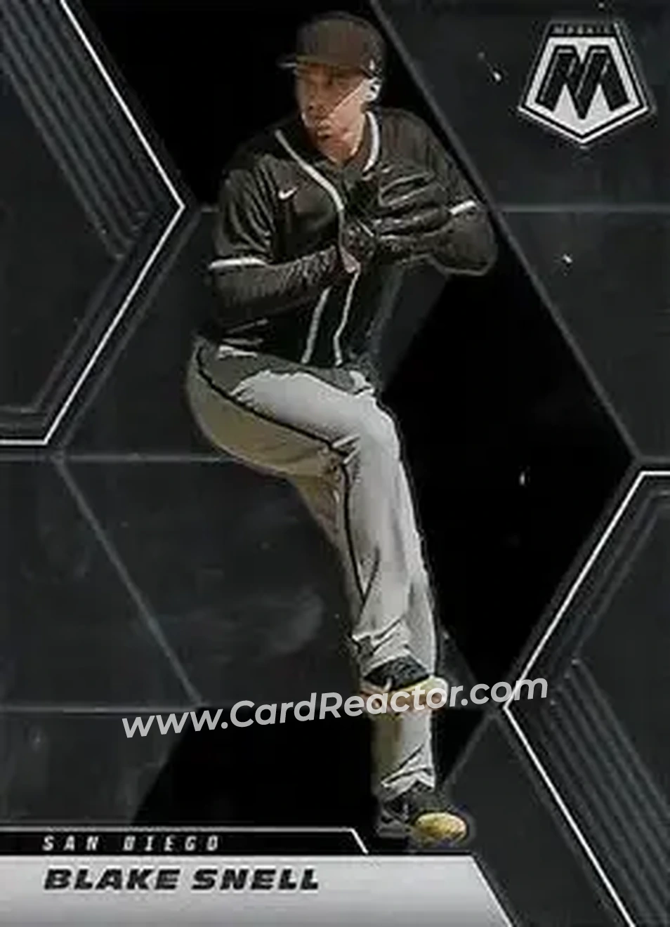 2021 Panini Mosaic #37 - Blake Snell - San Diego Padres - Front 2021 Panini Mosaic #37 - Blake Snell - San Diego Padres - Front