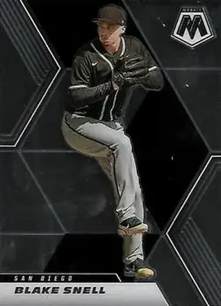 2021 Panini Mosaic #37 - Blake Snell - San Diego Padres