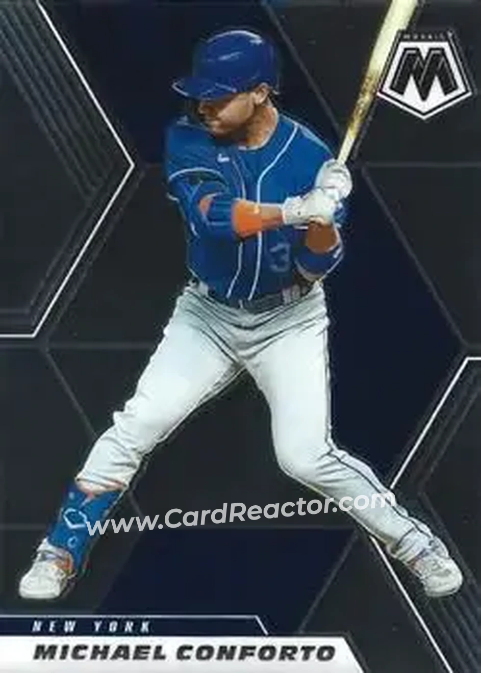 2021 Panini Mosaic #45 - Michael Conforto - New York Mets - Front 2021 Panini Mosaic #45 - Michael Conforto - New York Mets - Front