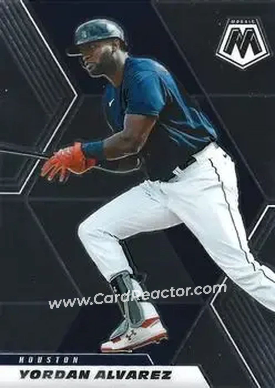 2021 Panini Mosaic #46 - Yordan Alvarez - Houston Astros - Front