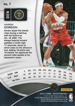 Back of Aaron Gordon