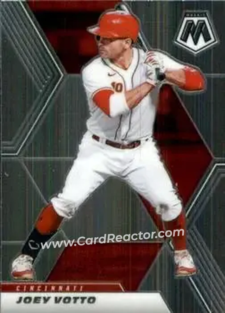 2021 Panini Mosaic #48 - Joey Votto - Cincinnati Reds - Front 2021 Panini Mosaic #48 - Joey Votto - Cincinnati Reds - Front