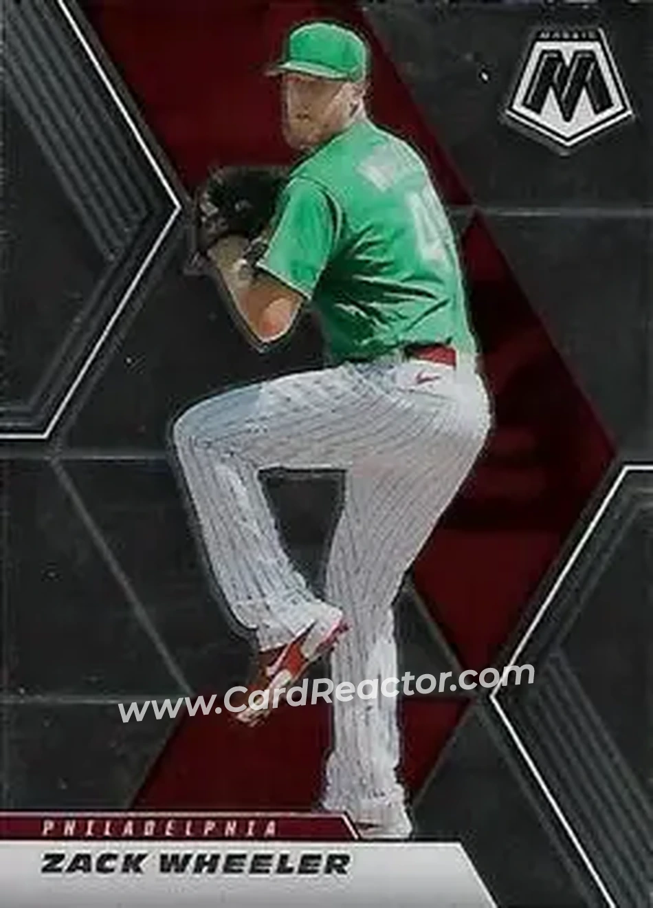 2021 Panini Mosaic #50 - Zack Wheeler - Philadelphia Phillies - Front