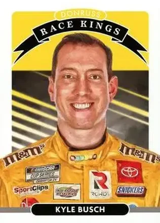 2021 Donruss #18 - Kyle Busch - Joe Gibbs Racing