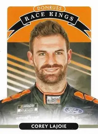 2021 Donruss #21 - Corey LaJoie - Go Fas Racing