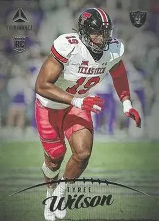 2023 Panini Luminance #116 - Tyree Wilson - Las Vegas Raiders