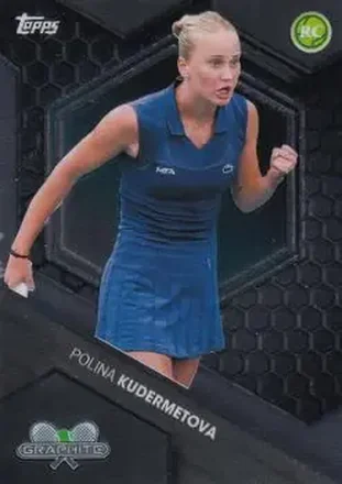 2026 Topps Graphite #193 - Polina Kudermetova