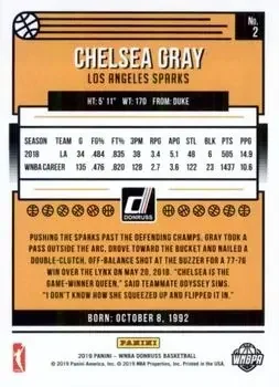 Back of Chelsea Gray