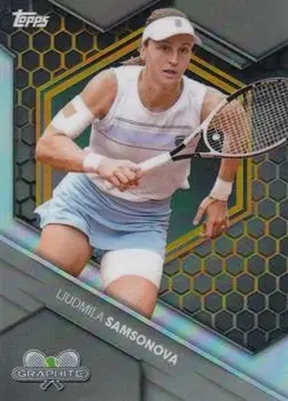 2026 Topps Graphite - Gold Refractor #31 - Liudmila Samsonova