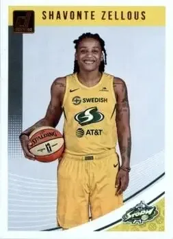 2019 Donruss WNBA #5 Shavonte Zellous