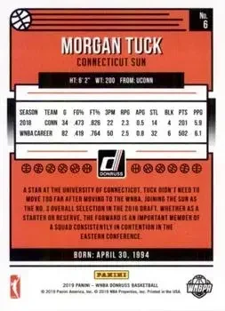 Back of Morgan Tuck