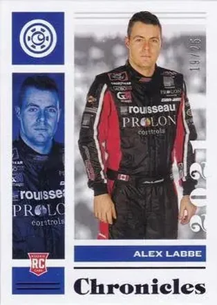 2021 Panini Chronicles - Purple #19 - Alex Labbe - DGM Racing