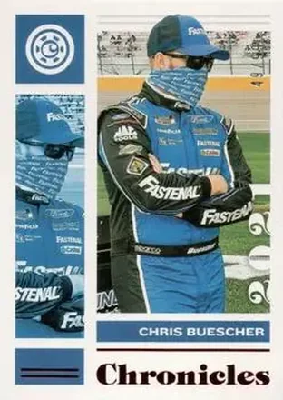 2021 Panini Chronicles - Red #1 - Chris Buescher - Roush Fenway Racing