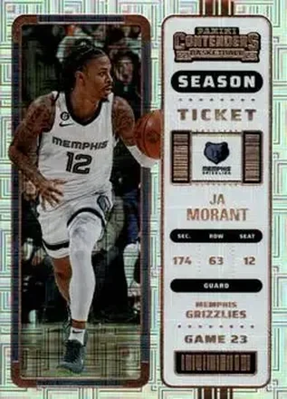 2022-23 Panini Contenders #77 - Ja Morant - Memphis Grizzlies