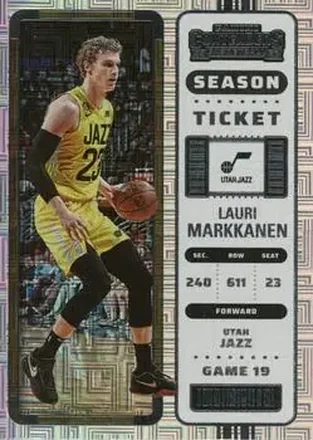 2022-23 Panini Contenders #87 - Lauri Markkanen - Utah Jazz
