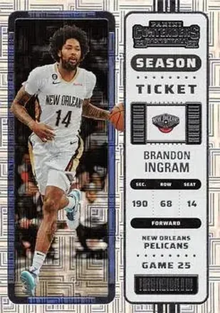 2022-23 Panini Contenders #95 - Brandon Ingram - New Orleans Pelicans