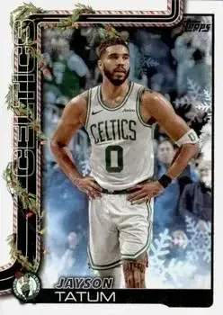 2025-26 Topps Holiday #H1 Jayson Tatum