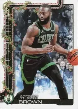 2025-26 Topps Holiday #H2 Jaylen Brown