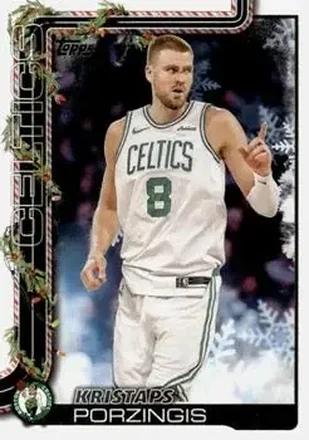 2025-26 Topps Holiday #H3 Kristaps Porziņģis