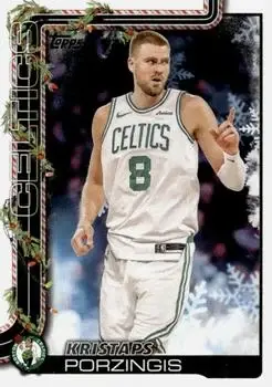 2025-26 Topps Holiday #H3 Kristaps Porziņģis