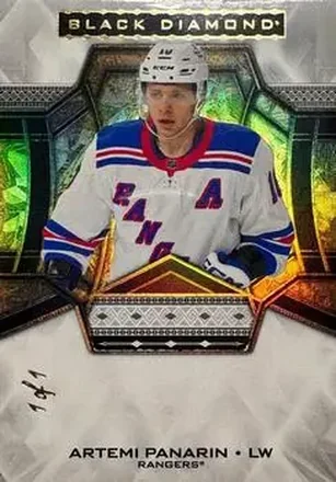 2024-25 Upper Deck Black Diamond - Gold #BDB-AP - Artemi Panarin - New York Rangers