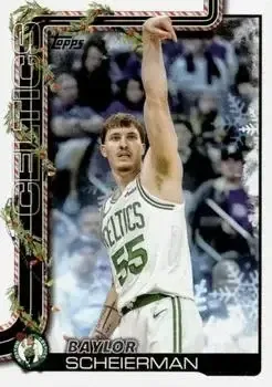 2025-26 Topps Holiday #H5 Baylor Scheierman