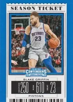2019 Panini Contenders Draft Picks #4 Blake Griffin