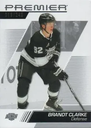 2025-26 Upper Deck Premier #78 - Brandt Clarke - Los Angeles Kings