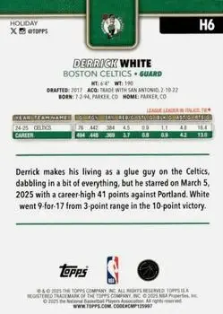 Back of Derrick White