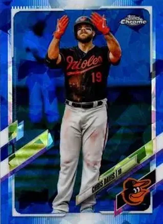 2021 Topps Chrome Sapphire Edition #29 - Chris Davis - Baltimore Orioles