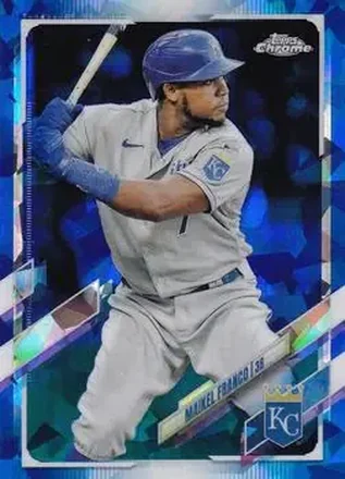 2021 Topps Chrome Sapphire Edition #48 - Maikel Franco - Kansas City Royals