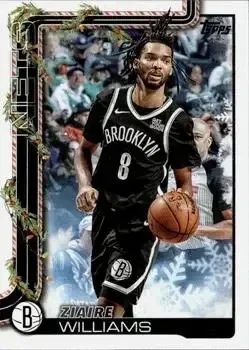 2025-26 Topps Holiday #H8 Ziaire Williams