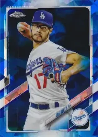 2021 Topps Chrome Update Sapphire Edition #US90 - Joe Kelly - Los Angeles Dodgers