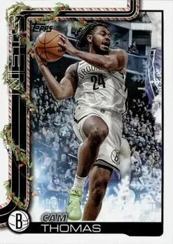2025-26 Topps Holiday #H10 Cam Thomas