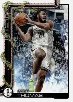 2025-26 Topps Holiday #H10 Cam Thomas
