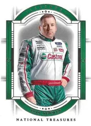 2024 Panini National Treasures #92 - Ryan Newman - Roush Fenway Racing