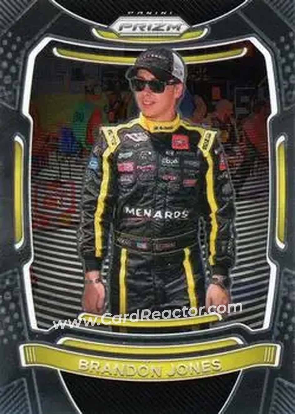2021 Panini Prizm #13 - Brandon Jones - Joe Gibbs Racing - Front