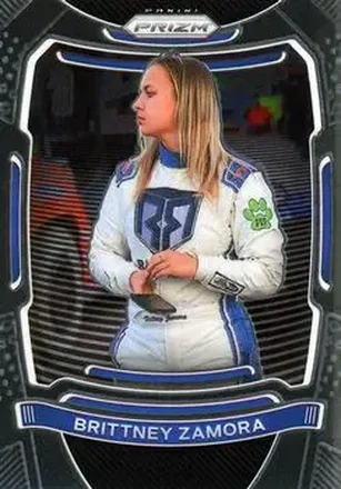 2021 Panini Prizm #18a - Brittney Zamora - Rackley W.A.R.