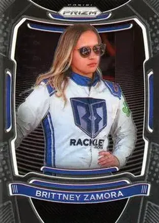 2021 Panini Prizm #18b - Brittney Zamora - Rackley W.A.R.