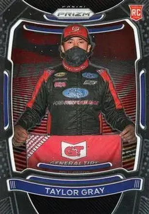 2021 Panini Prizm #24 - Taylor Gray - David Gilliland Racing