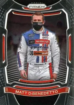 2021 Panini Prizm #31 - Matt DiBenedetto - Wood Brothers Racing