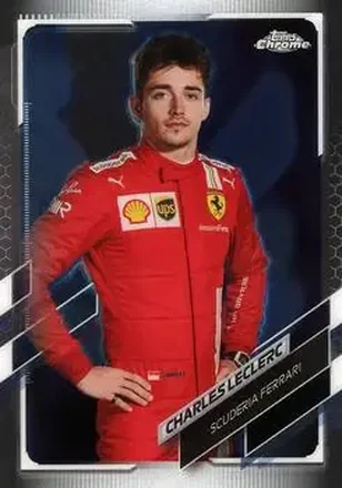 2021 Topps Chrome Formula 1 #11 - Charles Leclerc - Scuderia Ferrari