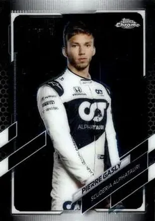 2021 Topps Chrome Formula 1 #13 - Pierre Gasly - Scuderia AlphaTauri