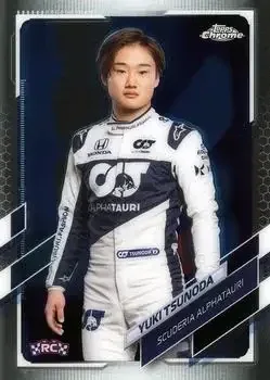 2021 Topps Chrome Formula 1 feature card
