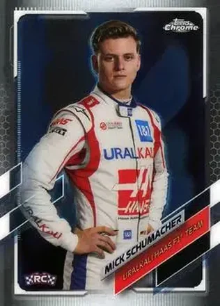2021 Topps Chrome Formula 1 #17 - Mick Schumacher - Uralkali Haas F1