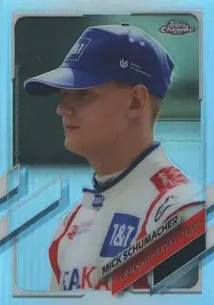 2021 Topps Chrome Formula 1 #17b - Mick Schumacher - Uralkali Haas F1