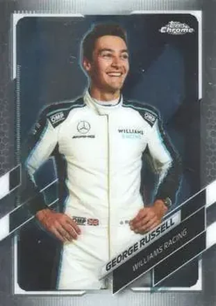 2021 Topps Chrome Formula 1 #19 - George Russell - Williams Racing